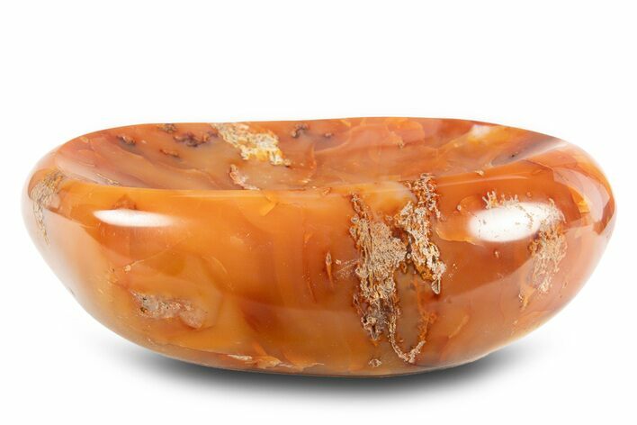 Beautiful Carnelian Agate Dish - Madagascar #323447